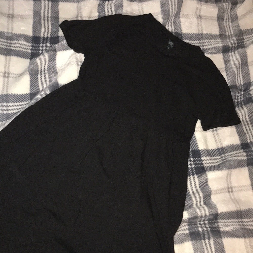 wild fable black babydoll dress